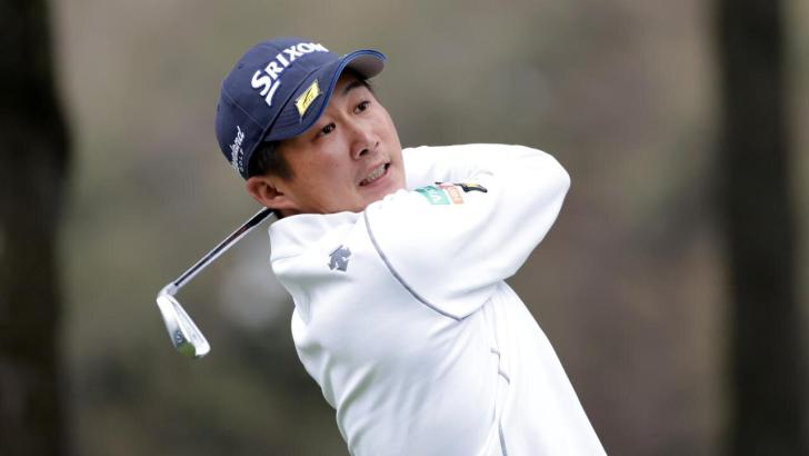 Golfer Rikuya Hoshino 